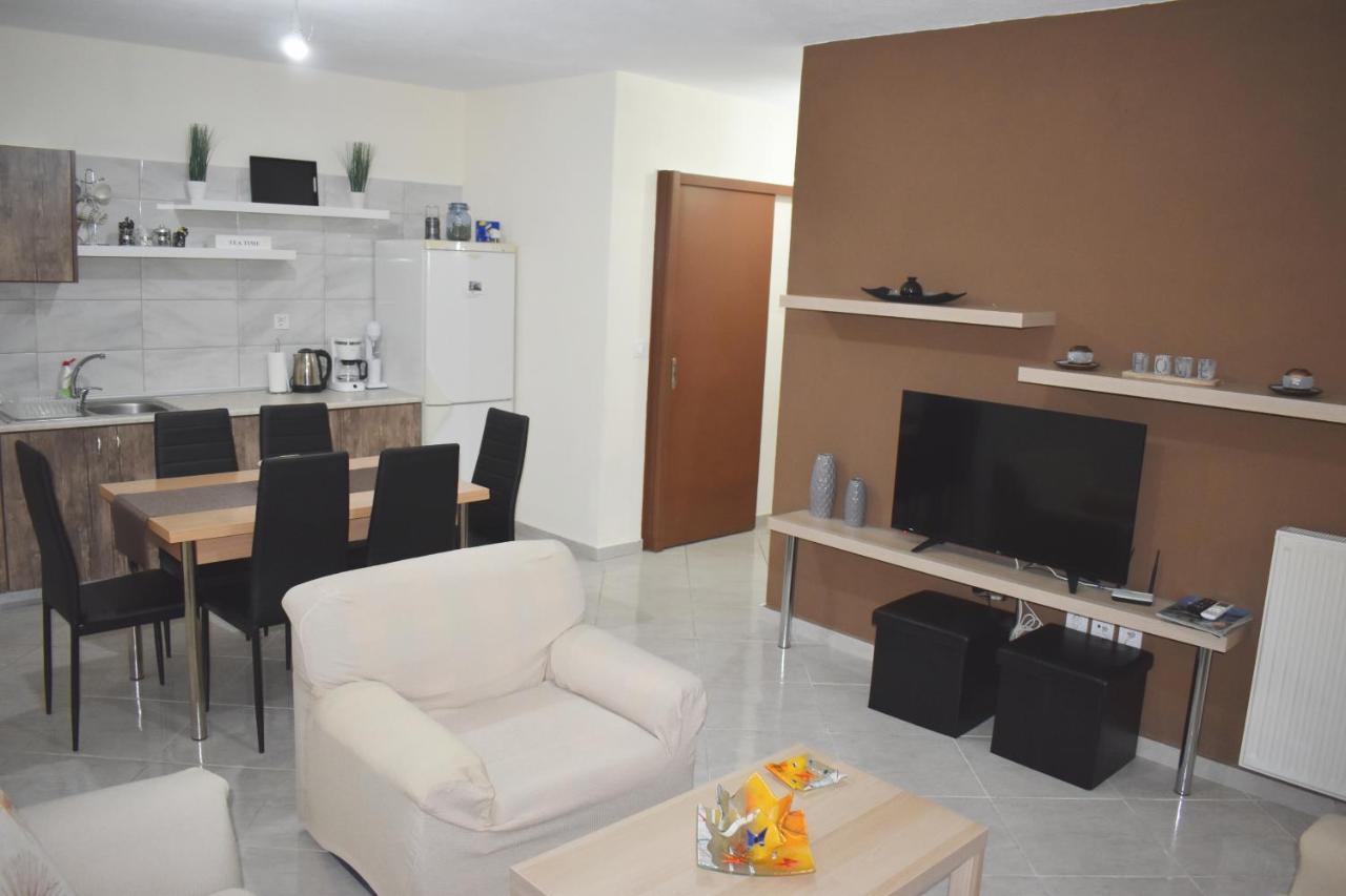 Virgin Rocks House Apartment Kalambaka Bagian luar foto